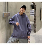 Vipkoala Fashion Brand Men's Hoodie Spring Autumn Men' Casual Hoodie Sweatshirt Men Solid Color Sweatshirt Plus Size Thick Top