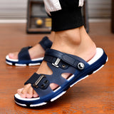 Vipkoala Summer Casual Shoes New Men Sandals Gladiator Sandals Open Toe Platform Outdoor Beach Sandal Rome Footwear Black Trendy Summer Fits