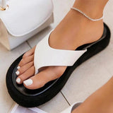 Vipkoala Women Flip Flop Platform Slippers Female Round Toe Summer Beach Slides Ladies Outside Classic Casual New Shoes Big Size