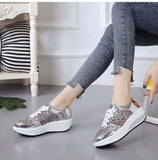 Vipkoala Women's Casual Shoes Bling Bling Flat Women Sneakers Outdoor Ladies Trainer Woman Vulcanize Shoes Women Zapatos De Mujer