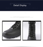 Vipkoala Tactical Military Boots Men Boots Special Force Desert Combat Army Boots Outdoor Hiking Boots Ankle Shoes Men Work Safty Shoes