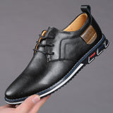 Vipkoala Big Plus Size 38-48 Leather Men Shoes Fashion Loafers Breathable Casual Slip On Business Wedding Dress Shoes Male Shoes