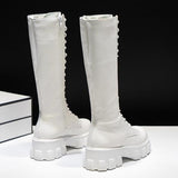 Vipkoala Boots Sexy High Boots Knee-high High Heels For Women Fashion Shoes Spring Autumn Booties Female Plus Size 35-43