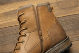 Vipkoala Men Boots Fashion Brand Comfortable Boots Leather