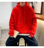 Vipkoala Fashion Brand Men's Hoodie Spring Autumn Men' Casual Hoodie Sweatshirt Men Solid Color Sweatshirt Plus Size Thick Top