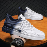 Vipkoala Autumn Men Casual Shoes Spring Men Sneakers Light Shoes Men Vulcanize Shoes White All-match Shoes Male Flats Lace-up Platform