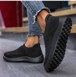 Vipkoala Fashion Women Casual Shoes Slip On Women Sock Shoes Solid Color Sneakers For Women Outdoor Ladies Flat Shoes Female Footwear