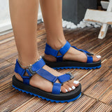 Vipkoala New Women Summer Soft Slip Sandals Women Buckle Leisure Durable Sandals Ladies Outdoor Casual Beach Shoes Plus Size 35-43