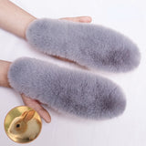 Vipkoala 1 Pair Plush Insole Cotton Insole Imitation Rabbit Fur Insoles Winter Men Women Warm Soft Thick Warm Breathable Shoe Accessories