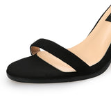 Vipkoala Summer Plus Size 34-43 Woman 9.5cm High Heels Sandals Classic Block Platform Pumps Lady Chunky Burgundy Yellow Nude Shoes