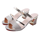 Vipkoala High Heel Sandals Women Shoes Peep toe Square Heels Ladies Sandals Summer Shoes Woman Fashion Heel 6cm A645