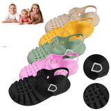 Vipkoala Children Sandals Girls Boys Soft Princess Shoes Candy Jelly Beach Roman Slippers Outdoor PVC Hollow Out Kids Shoes