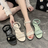 Vipkoala New Women's Sandals Sandals Roman Style Cross Beach Sandals Gladiator Dress Sandals Casual Summer Shoes Ladies