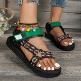 Vipkoala Women Summer New Sandals Female Buckle Leisure Durable Sandals Ladies Outdoor Casual Beach Shoes Plus Size 35-43 Sandalias Mujer