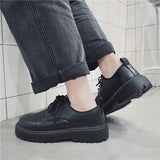 Vipkoala Men Shoes Leather Casual Shoes Fashion Moccasins Unisex Business Shoes Men's Shoes Fashion British Driving Shoes Boots