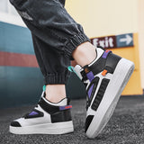 Vipkoala New Sneakers Men Casual Shoes Men Vulcanize Shoes Light Spring/Autumn Designer Shoes Men Lace-up Breathable Mixed Colors Flats