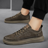 Vipkoala Men's Shoes Men's Shoes Work Labor Insurance Shoes Casual Leather Shoes All-match Waterproof Non-slip Leather Sneakers