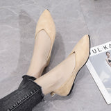 Vipkoala New Summer Fashion Flat Shoes Women's Flat Heel Non-slip Flat Shoes A Pedal Pointed Toe Casual Comfortable Size Temperament