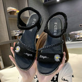 Vipkoala New Women's Sandals Sandals Roman Style Cross Beach Sandals Gladiator Dress Sandals Casual Summer Shoes Ladies