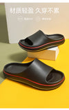 Vipkoala EVA Slippers Men Summer Runway Shoes Outside Outdoor Women Slides Soft Thick Sole Couple Non-slip Pool Beach Sandals Indoor Bath