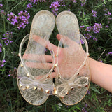 Vipkoala New Fashion Women Rivet Flip Flops Comfortable Jelly Sandals Luxury Sandals Women Designers Opened Toe Sexy Sandals Beach