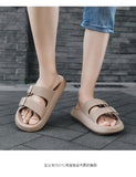 Vipkoala Summer Slippers Men Women Indoor EVA Thick Platform Bathroom Slippers Fashion Soft Sole Light Beach Sandal Couple Big Size 47