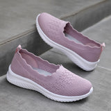 Vipkoala Sneakers Female Flat Soft Comfortable Fashion Lightweight Pumps Shoes Joker Slip-on Super Light Casual Vulcanize Shoes Woman Red