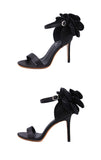 Vipkoala Flower Shoes Woman Rose Flower Pumps High Heel Sandals Shoes Evening Nightclub High Heels Shoes Sexy Ladies Stiletto Pumps