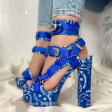 Vipkoala Brand Silk Women's High Heels Fashion Straps Peep Toe Woman Sandals Gladiator Pumps Summer Female Party Wedding Shoes Newly