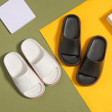 Vipkoala EVA Slippers Men Summer Runway Shoes Outside Outdoor Women Slides Soft Thick Sole Couple Non-slip Pool Beach Sandals Indoor Bath