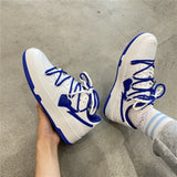 Vipkoala Original Women Blue Love Designer Classic Breathable Canvas Casual Sneakers Female Outdoor Walk Tennis Little White Shoes