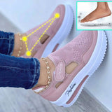 Vipkoala Womens Sneakers Casual Shoes Ladies Platform Shoes Female Platform Shoes Mesh Breathable Mesh Comfort Outdoor Women Shoes Tennis