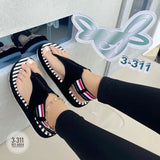 Vipkoala Women Sandals New Heels Woman Platform Wedges Shoes Ladies Summer Sandals Buckle Non-slip Beach Sandals Plus Size 35~43