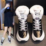 Vipkoala Female Winter Keep Warm Women Boots Keep Warm Waterproof Snow Boots Internal Increase Boots Thigh High winter boots women