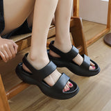 Vipkoala Women Thick Platform Slippers Summer Beach Eva Soft Slide Sandals Leisure Men Ladies Indoor Antislip Sandals Dual-purpose Shoes