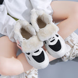 Vipkoala Winter Fur Warm Ankle Boots Women Casual Sports Shoes for Women Sneakers Ladies Platform Female Breathable Vulcanize Shoes