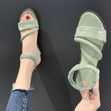 Vipkoala New Women's Sandals Sandals Roman Style Cross Beach Sandals Gladiator Dress Sandals Casual Summer Shoes Ladies