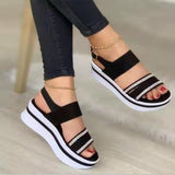 Vipkoala Rome Wedges Flats Sandals Women Sport Platform Shoes Summer New Women Slippers Casual Slides Walking Female Shoes Zapatos