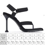 Vipkoala Luxury Ladies New Square Toe Sexy Wine Glasses with Flip Flop Sandals Women Plus Size  Waterproof High Heel Sandals Women