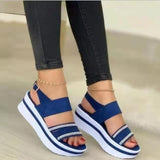 Vipkoala Rome Wedges Flats Sandals Women Sport Platform Shoes Summer New Women Slippers Casual Slides Walking Female Shoes Zapatos