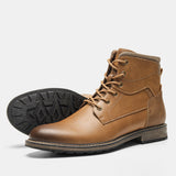 Vipkoala Men Boots Fashion Brand Comfortable Boots Leather