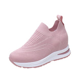 Vipkoala New Women Platform Sneakers Spring Fashion Women Vulcanize Shoes Lace-up Mesh Breathable Women Casual Shoes Tenis Feminino