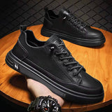 Vipkoala Men's Trendy Shoes Breathable White Shoes Men's All-match Casual Cloth Shoes Men's Sneakers