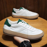 Vipkoala Men's Trendy Shoes Breathable White Shoes Men's All-match Casual Cloth Shoes Men's Sneakers