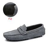 VipKoala Size 49 Men Casual Shoes Fashion Men Shoes Genuine Leather Men Loafers Moccasins Slip On Men's Flats Male Driving Shoes