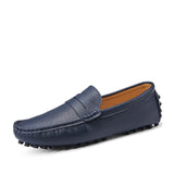 VipKoala Size 49 Men Casual Shoes Fashion Men Shoes Genuine Leather Men Loafers Moccasins Slip On Men's Flats Male Driving Shoes