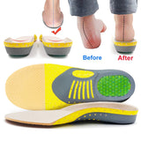 Vipkoala Premium Orthotic Gel Insoles Orthopedic Flat Foot Health Sole Pad For Shoes Insert Arch Support Pad For Plantar fasciitis Unisex