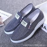 Tendon Sole Canvas Shoes Old Beijing Cloth Shoes Denim Student Shoes Low Cut Casual Men's Shoes