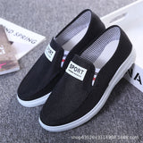 Tendon Sole Canvas Shoes Old Beijing Cloth Shoes Denim Student Shoes Low Cut Casual Men's Shoes