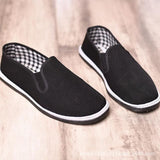 Tendon Sole Canvas Shoes Old Beijing Cloth Shoes Denim Student Shoes Low Cut Casual Men's Shoes